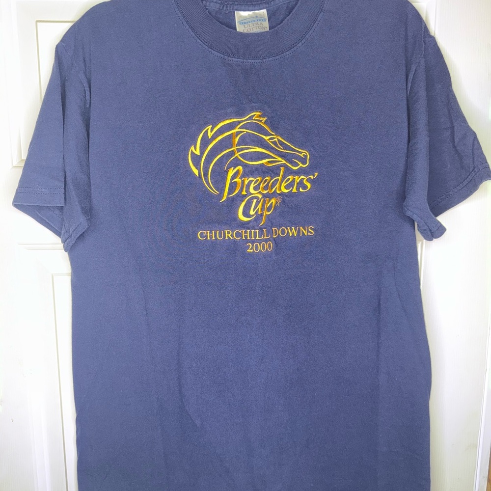 Churchill Downs 2000 Kentucky Derby T-Shirt Breeders Cup Size Medium Vintage